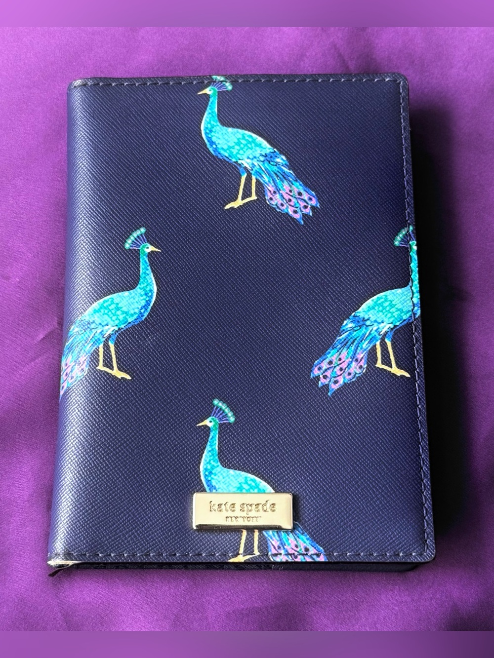 Kate Spade Liberty Street Peacock Party Passport Holder